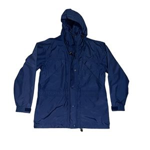 Cabela’s Outdoor All-Weather Jacket with Gore-Tex Navy Men’s Size Small-Regular